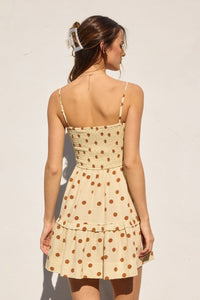 Polka Dot Fit & Flare Dress