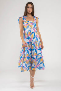 Brush Stroke Dress