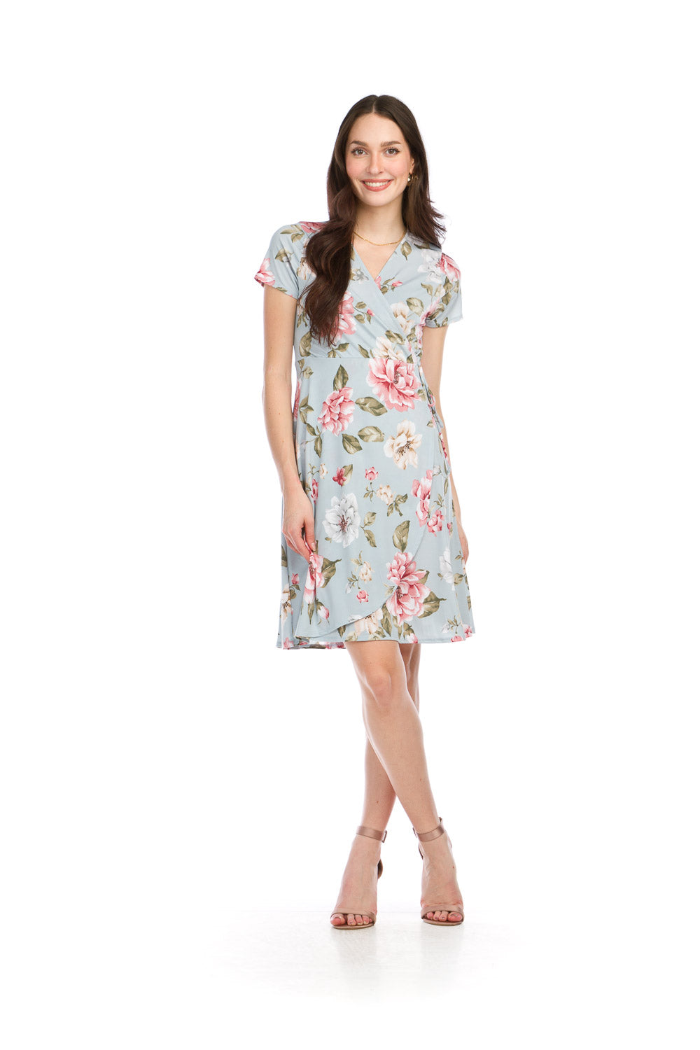 PAPILLON floral Wrap Dress