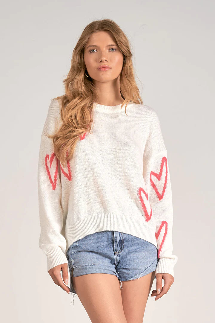 Hearts Sweater