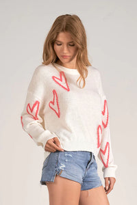 Hearts Sweater