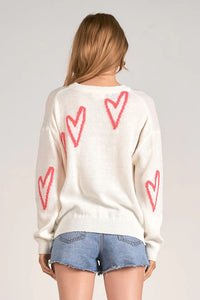 Hearts Sweater