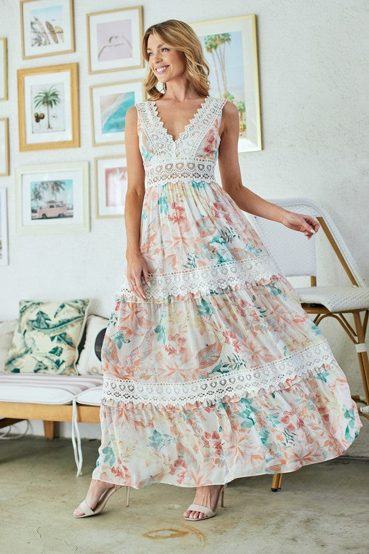 Lace Maxi Dress