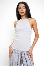 Load image into Gallery viewer, Washed Halter Ribbed Tank
