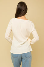 Load image into Gallery viewer, Gilli Long Sleeve Tie Top
