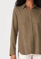 Relaxed Military Shirt