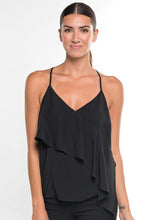 Load image into Gallery viewer, Asymmetrical Ruffle Tank
