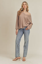 Load image into Gallery viewer, LUSH V-Neck Knit Top

